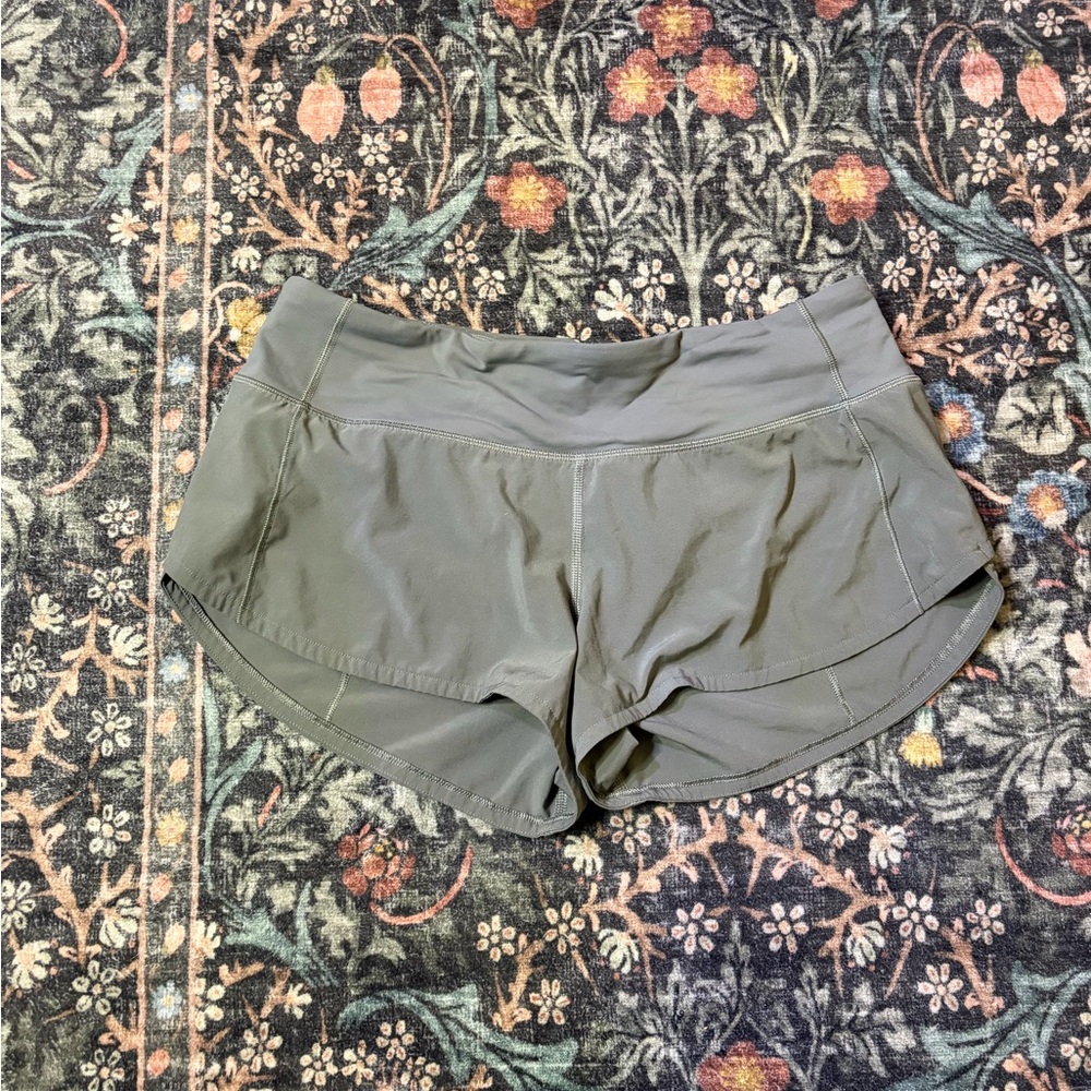 Lululemon Olive Green Women's Shorts